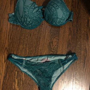 Victoria’s Secret green swimsuit